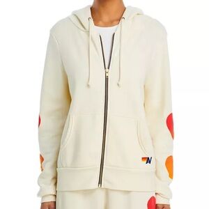Aviator Nation Heart Fade Zip Hoodie in PRISTINE Condition